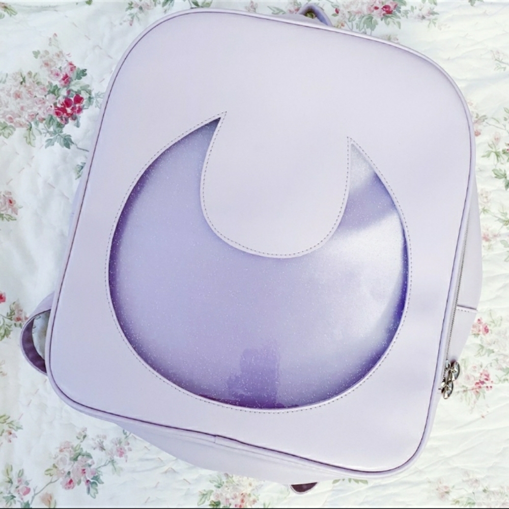 Kawaii Nattycat Large Lavender Sailor Moon Ita Bag